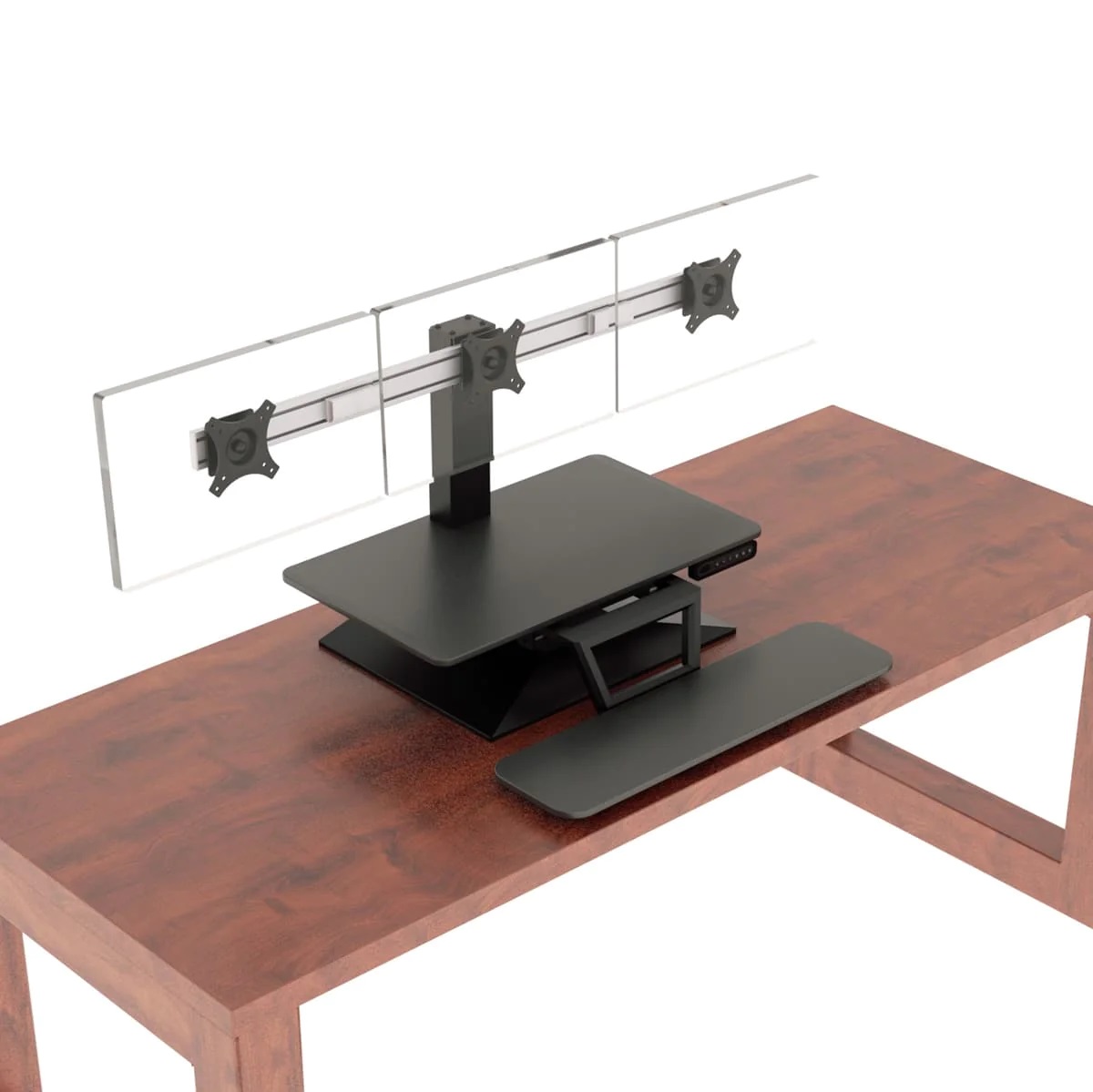 Triple Monitor Bracket - SOL-E-ADPT-TRIPLE-B